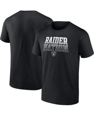 Men's Fanatics Branded Black Las Vegas Raiders Big & Tall T-Shirt