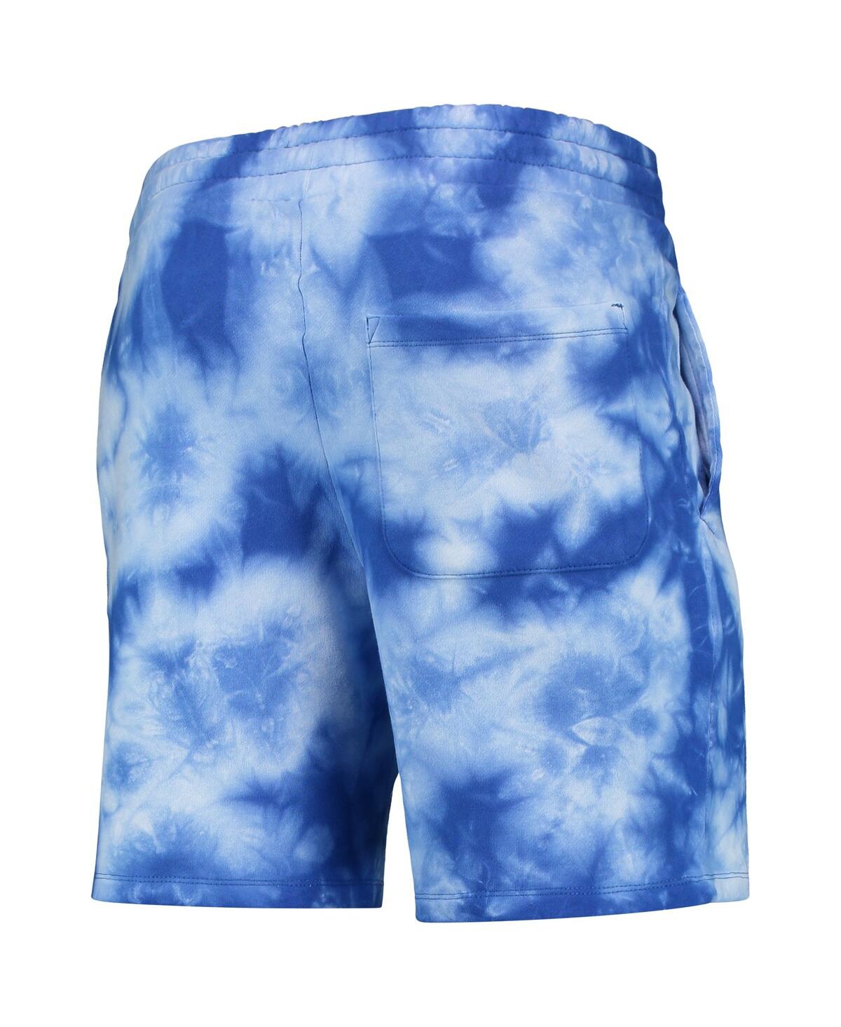 Shop New Era Men's  Royal Buffalo Bills Tie-dye Shorts