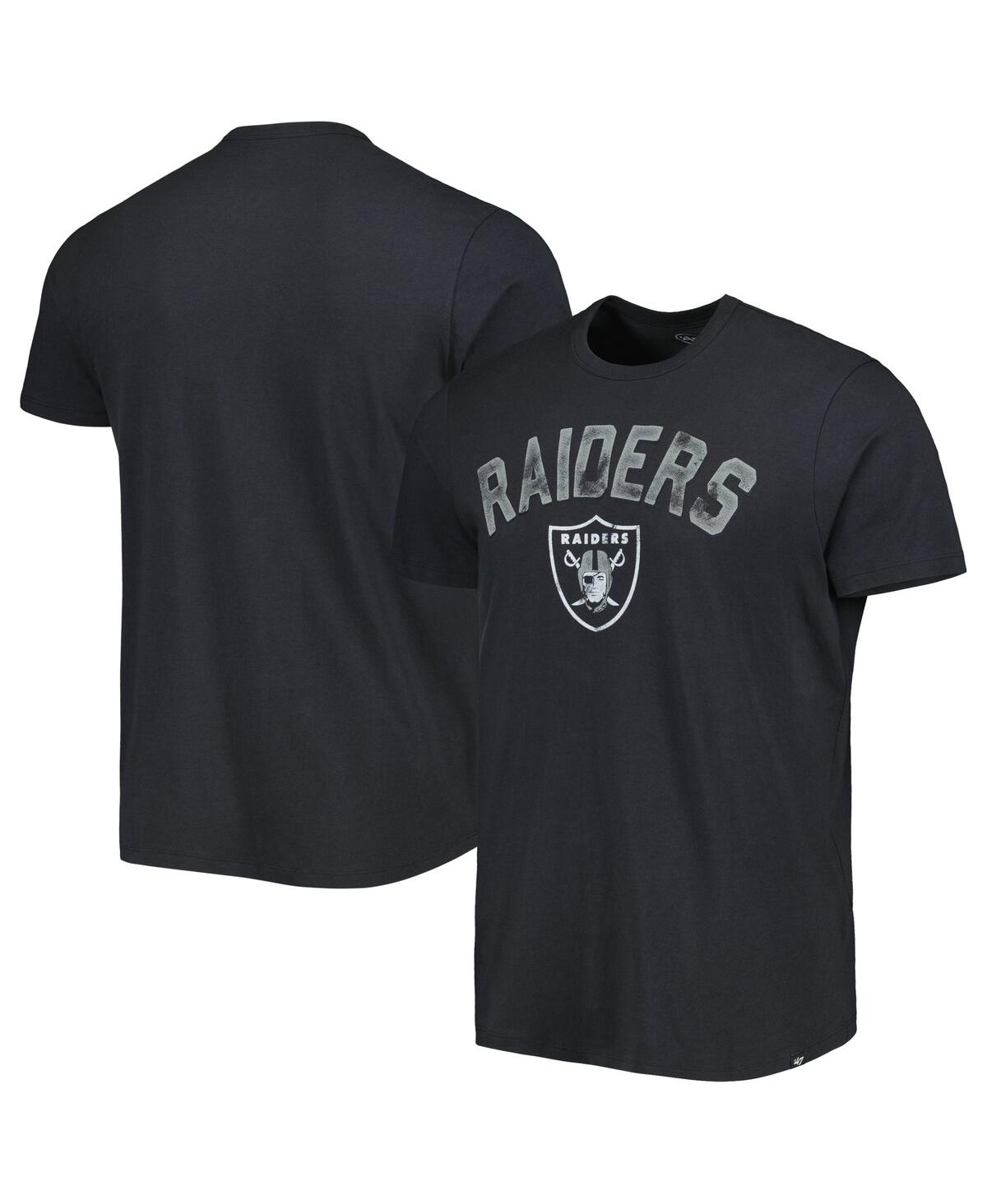 47 Brand Men's ' Black Las Vegas Raiders All Arch Franklin T-shirt