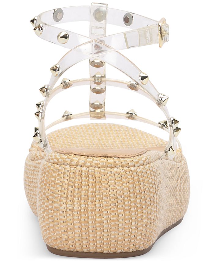 Jessica Simpson Women's Pascha Studded Platform Sandals Macy's