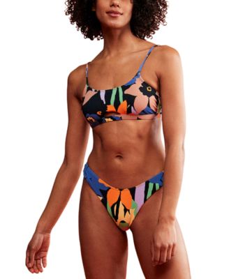 Womens Womens Colour Jam Bralette Bikini Top by ROXY