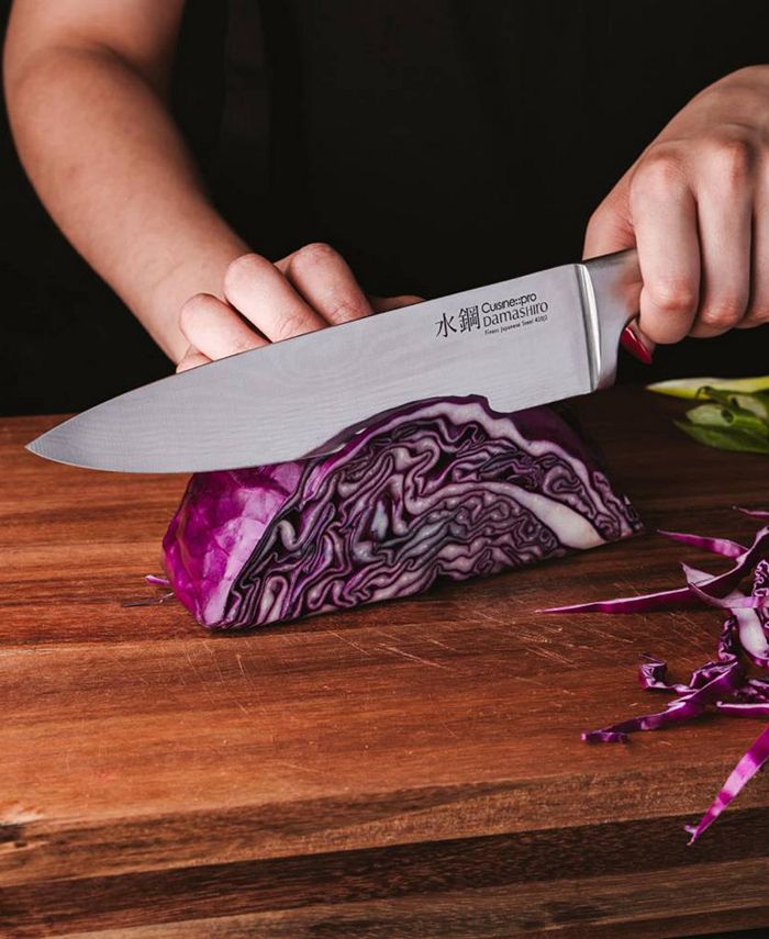 Cuisine::pro® Damashiro Kin Knife Block Set, 7 Piece - Macy's
