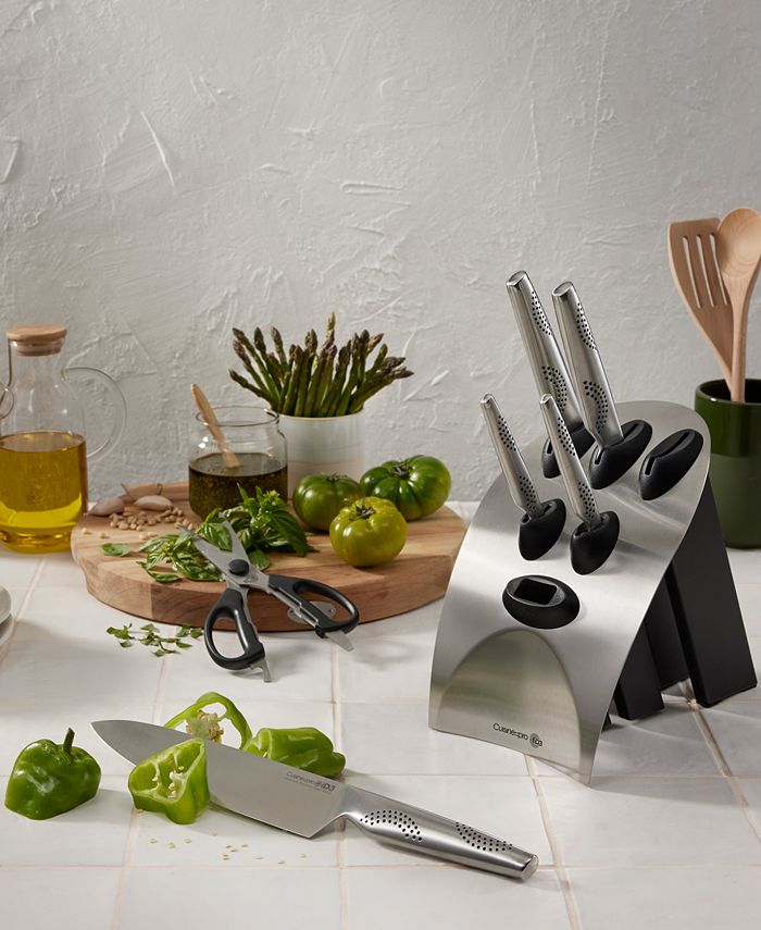 Cuisinepro® Id3 Tora Knife Block Set, 7 Piece Macy's