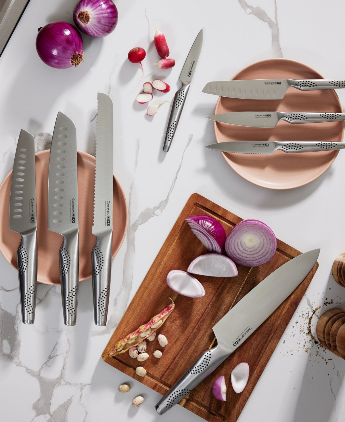 Cuisine::pro Id3 Ryu Knife Block Set, 9 Piece