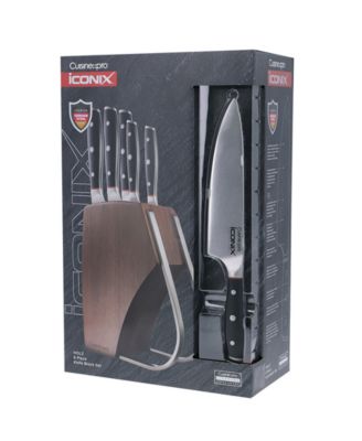Iconix Holz Knife Block Set, 6 Piece