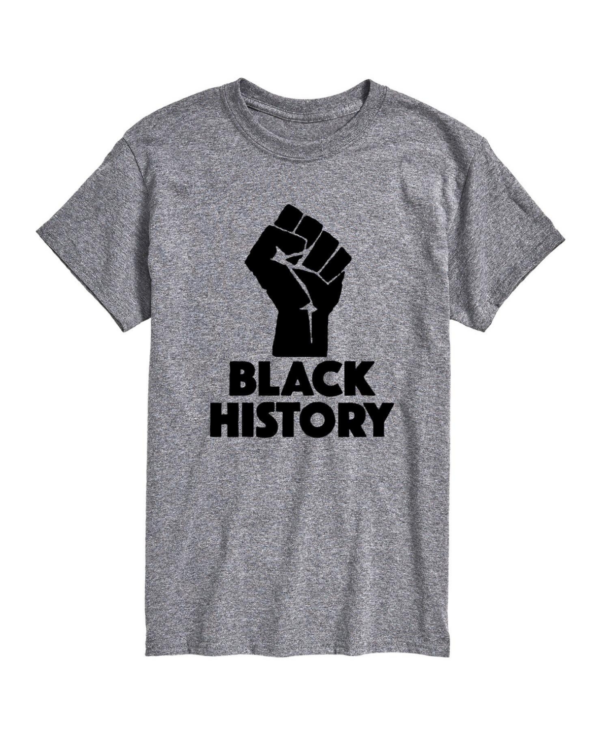 Airwaves Men's Black History Month Short Sleeves T-shirt In Gray