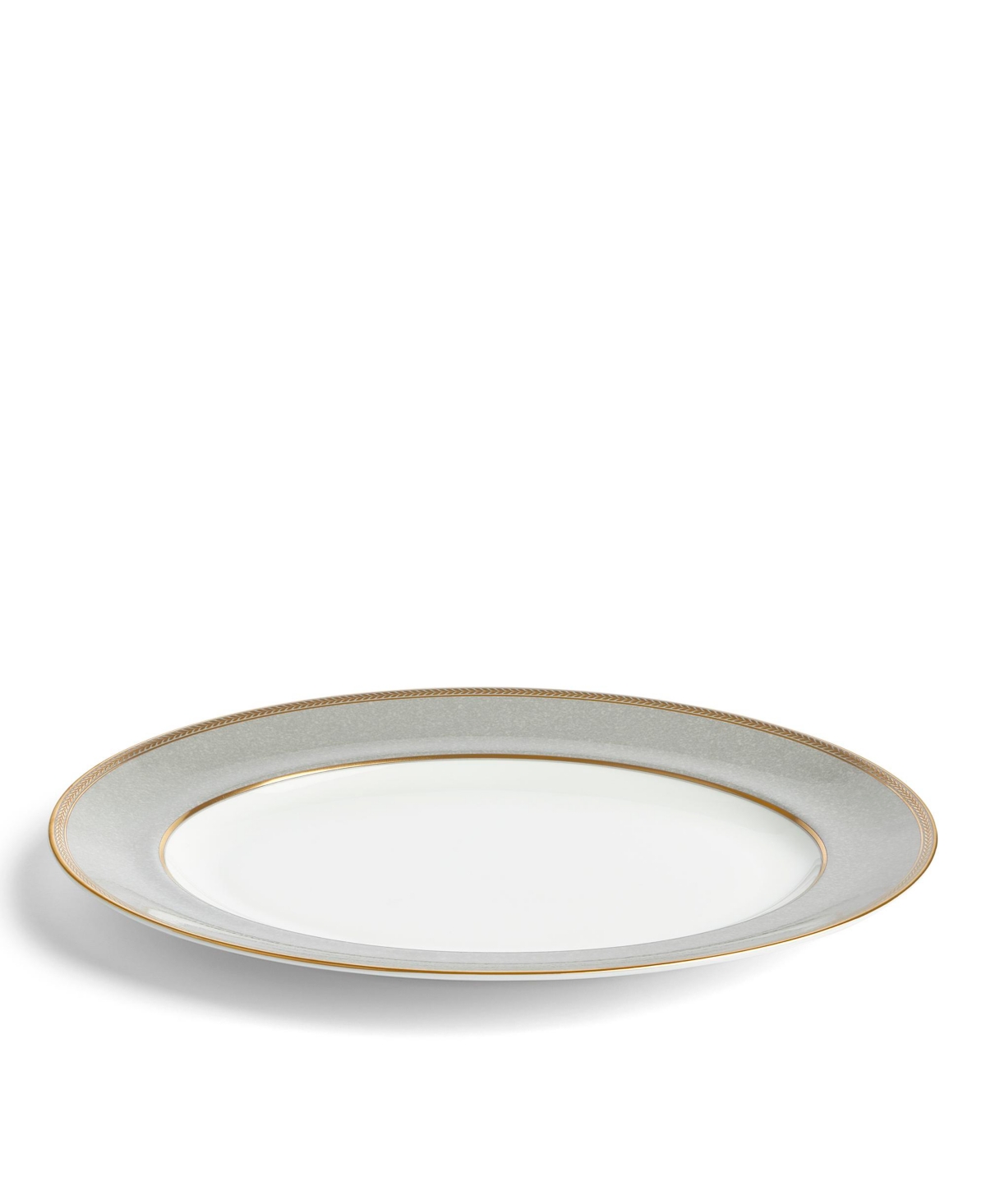 Renaissance Grey Oval Platter