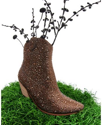 Betsey Johnson Women s Diva Embellished Western Booties Macy s