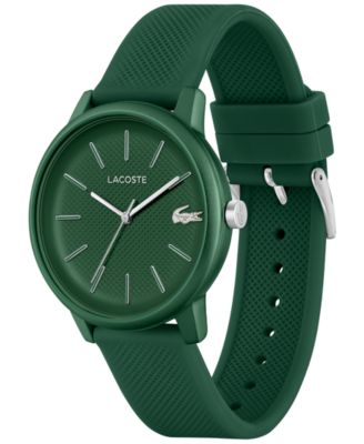 Men's L 12.12 Move Green Silicone Strap Watch 42mm