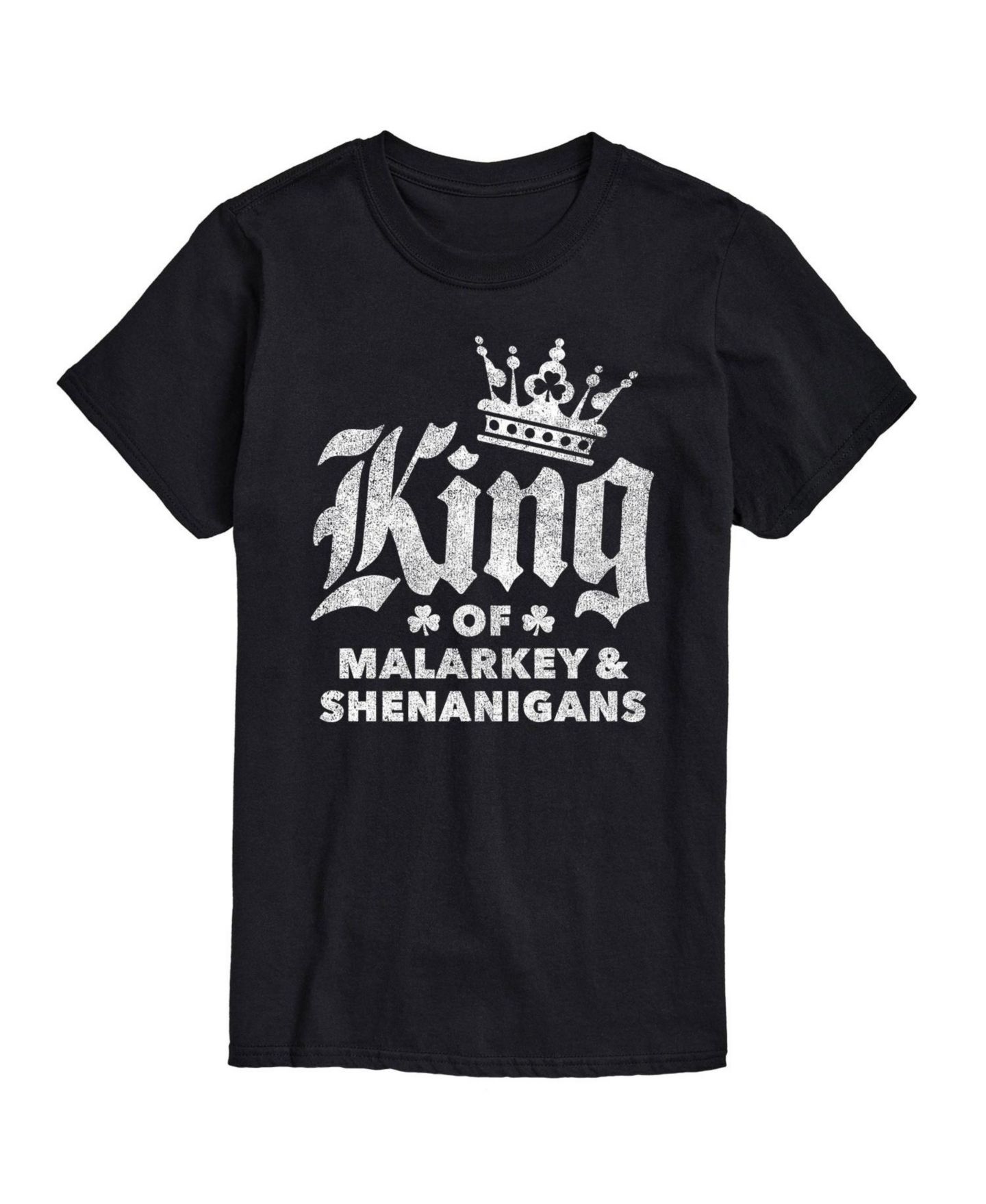 Мужская футболка AIRWAVES King Of Malarkey Graphic, цвет: Чёрный — фото 1