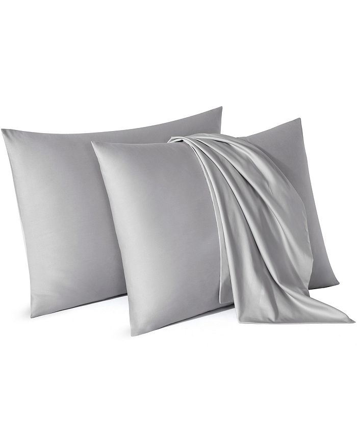 Circles Home Premium Sateen 300TC Envelope Cotton Blend Pillow Cases