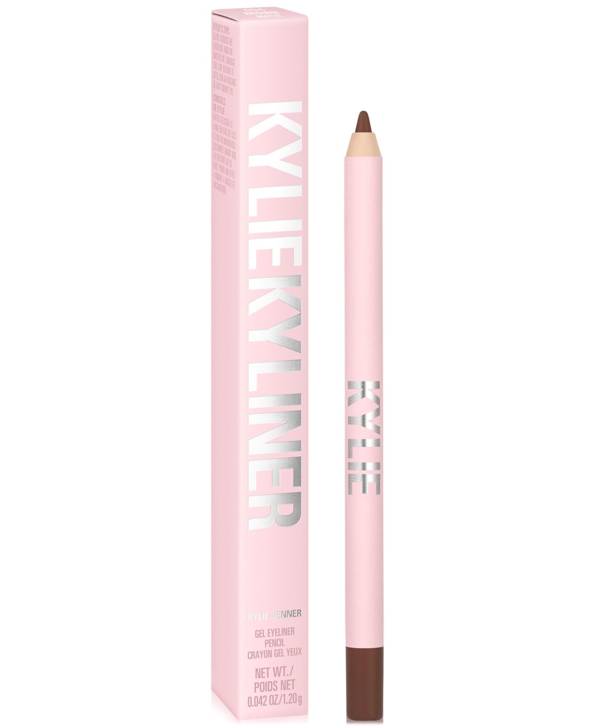 Kylie Cosmetics Kyliner Gel Eyeliner Pencil In Matte Brown
