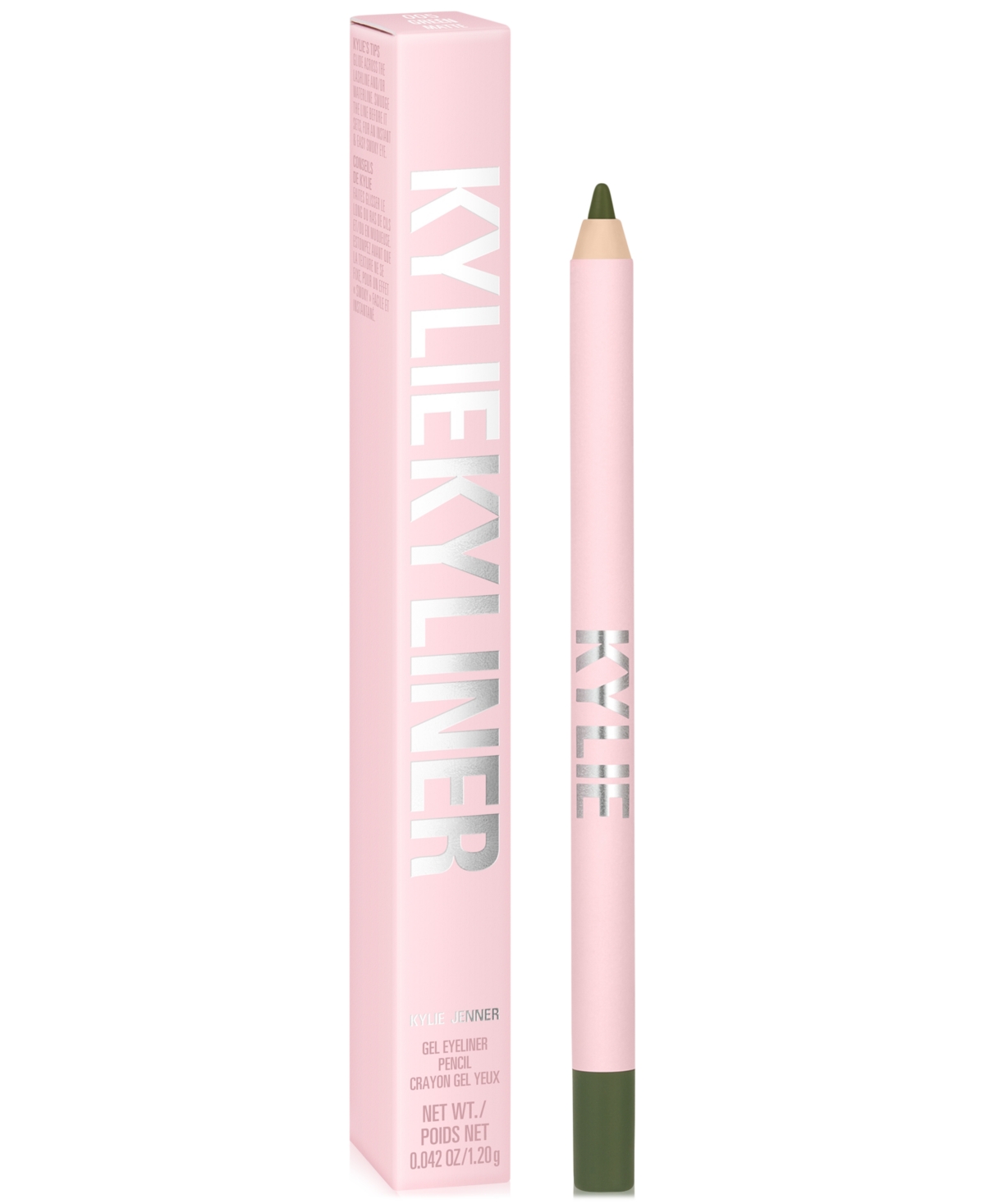Kylie Cosmetics Kyliner Gel Eyeliner Pencil In Matte Green