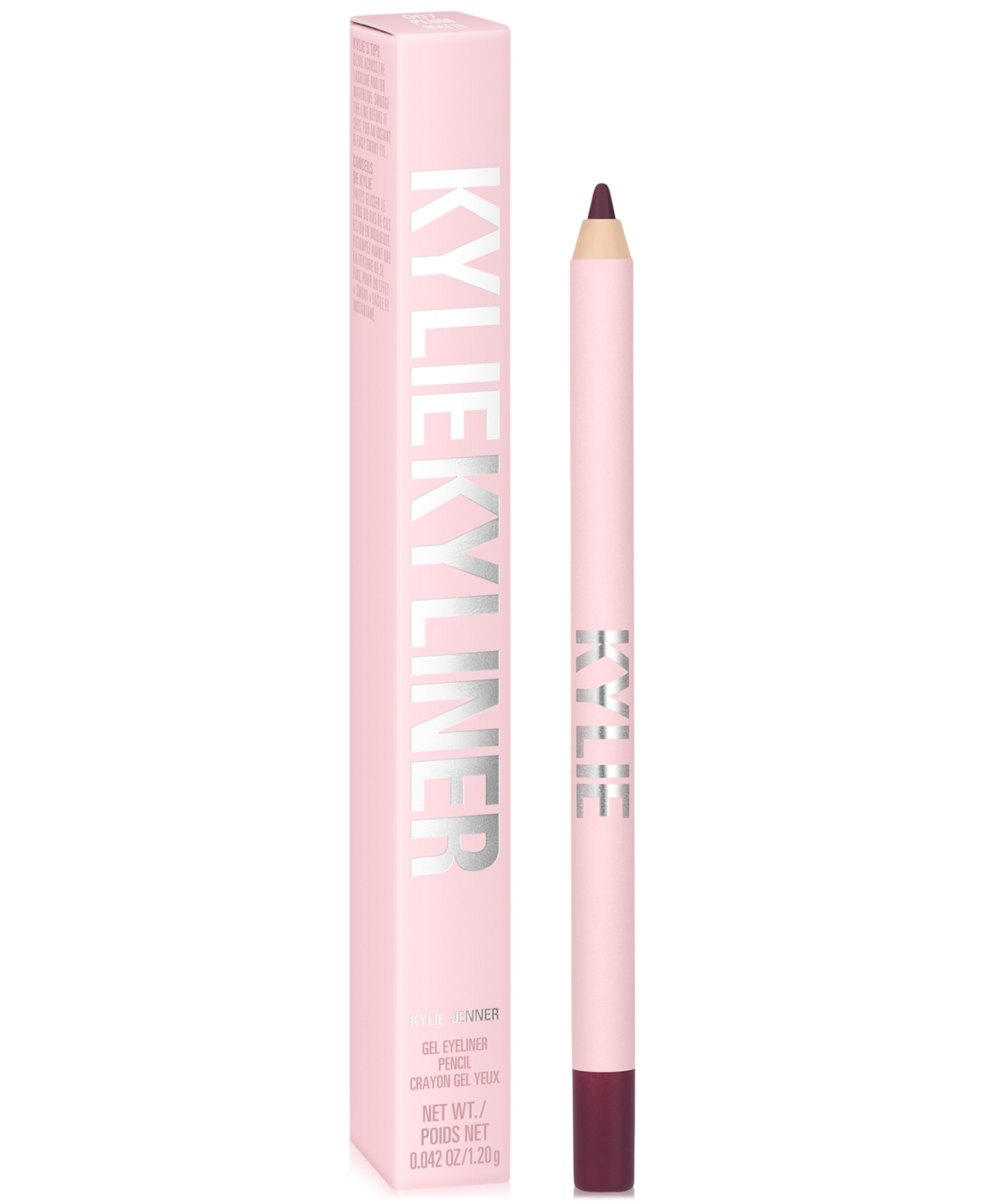 Kylie Cosmetics Kyliner Gel Eyeliner Pencil In Matte Plum