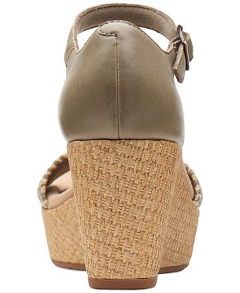Clarks espadrille wedges outlet