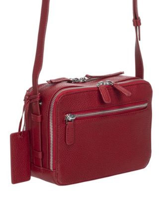 Women's Pebbled Rachel Camera Style Crossbody Handbag