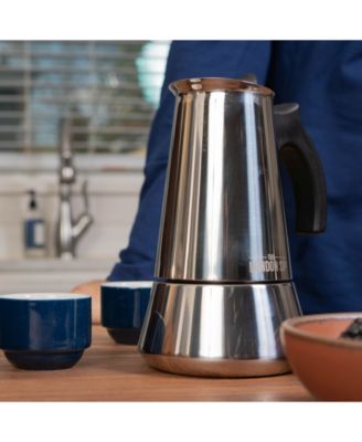 Stainless Steel Espresso Maker 10-Cup
