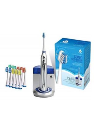 Deluxe Plus Electric Rechargeable Toothbrush with Built In UV sanitizer