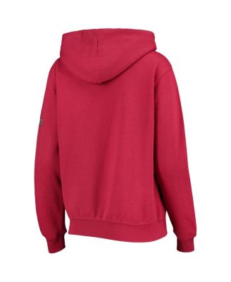 Women's Cardinal Arkansas Razorbacks Big Logo Pullover Hoodie