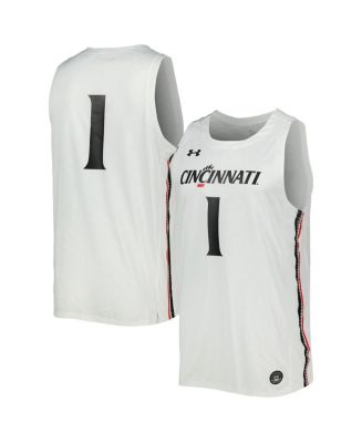 Under Armour Men's #1 White Cincinnati Bearcats Team Replica
