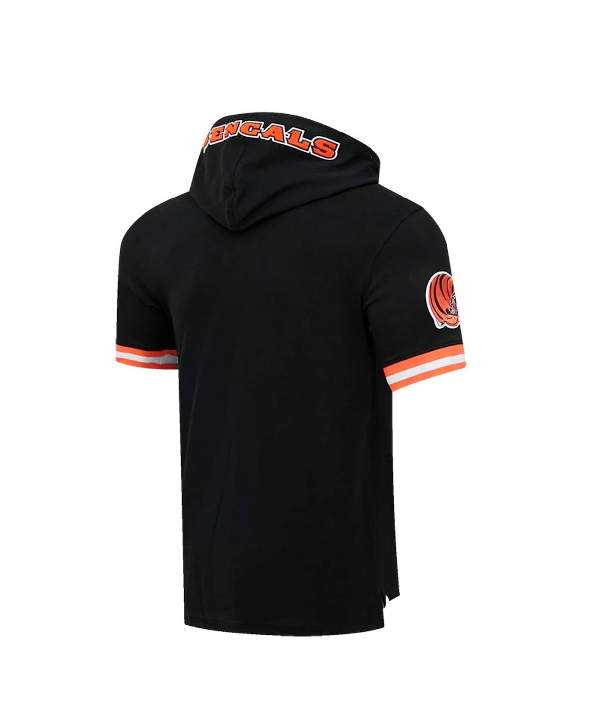 PRO STANDARD MEN'S PRO STANDARD JA'MARR CHASE BLACK CINCINNATI BENGALS PLAYER NAME AND NUMBER HOODIE T-SHIRT 