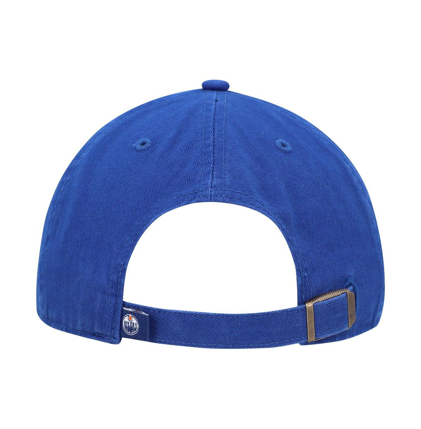 Мужская кепка '47 Brand Royal Edmonton Oilers Clean Up Adjustable Hat — фото 2