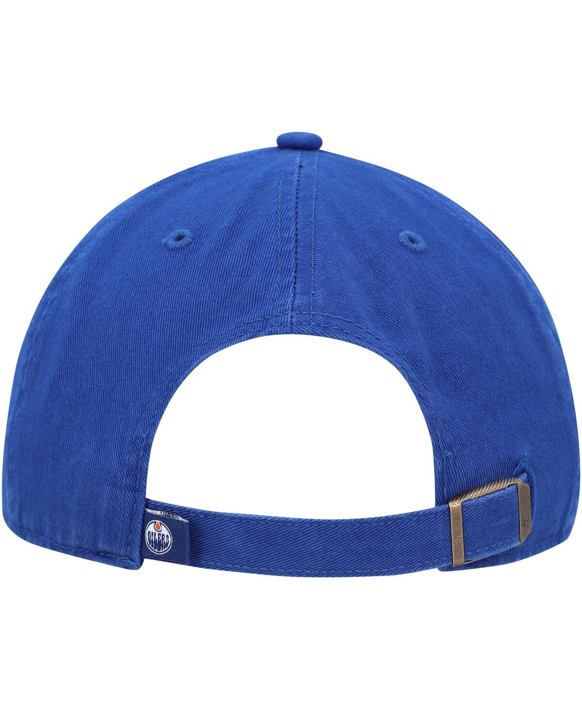 Men's '47 BrandEdmonton Oilers Clean Up Adjustable Hat - Royal