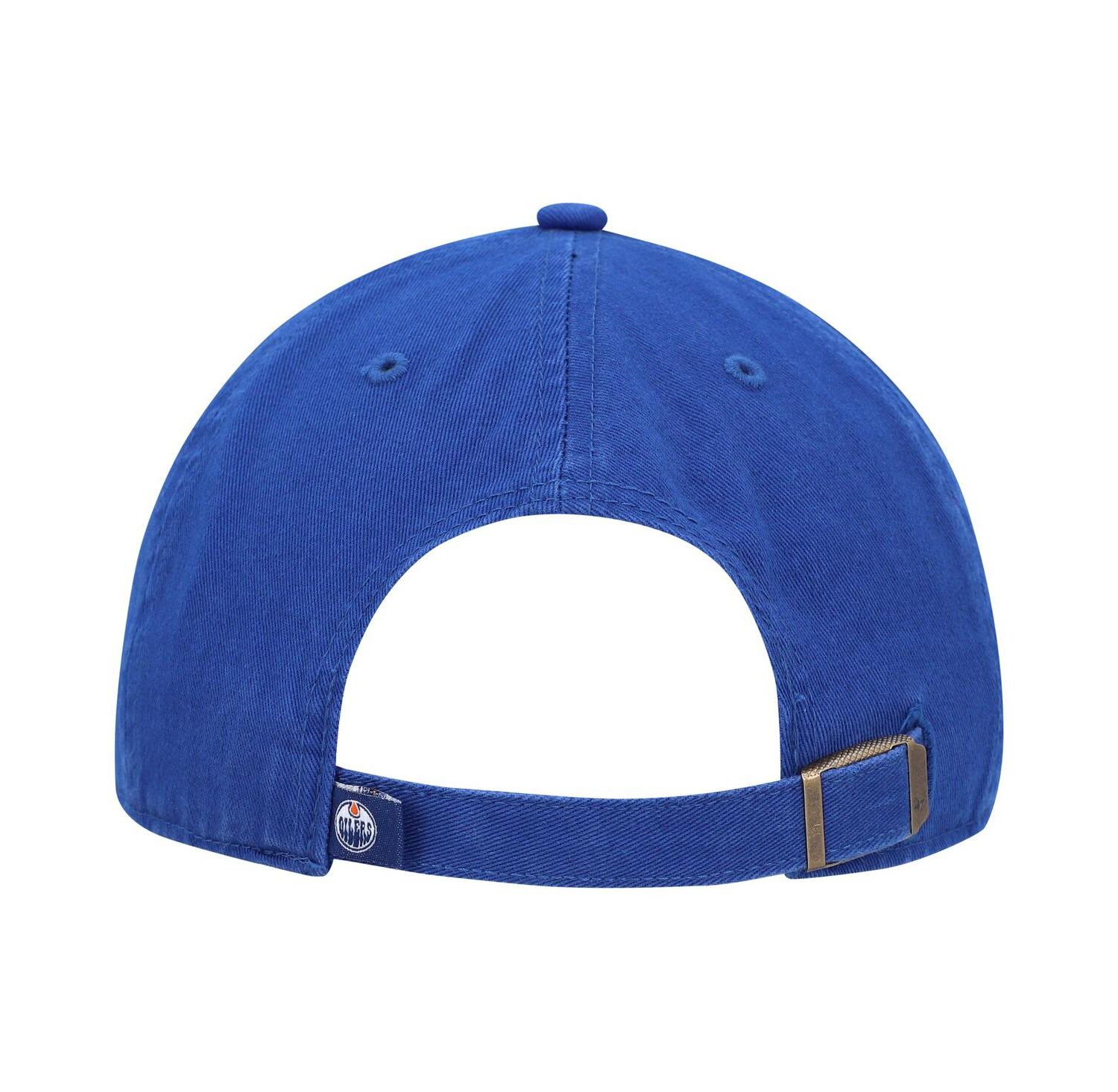Men's Royal Edmonton Oilers Clean Up Adjustable Hat