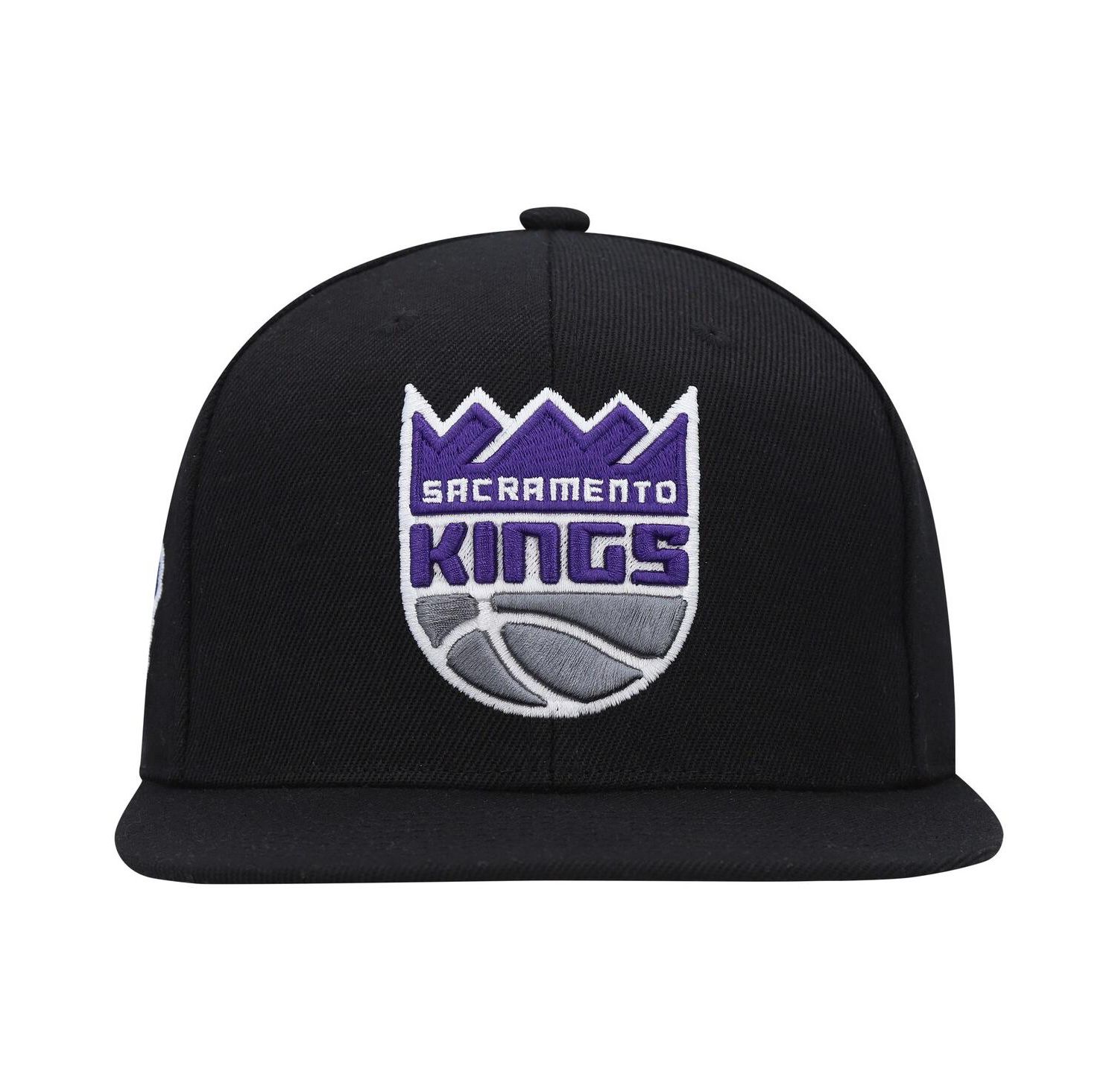 Men's Black Sacramento Kings Side Core 2.0 Snapback Hat