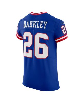 Nike Men's Saquon Barkley Royal New York Giants Classic Vapor Elite ...