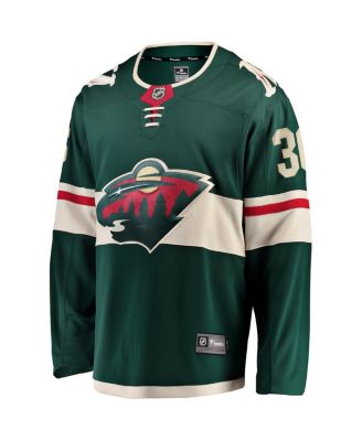 Men's Mats Zuccarello Green Minnesota Wild Team Color Breakaway Player Jersey