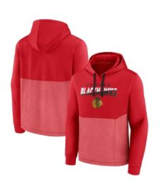 Detroit Red Wings Fanatics Branded Slash Attack Pullover Hoodie - Red