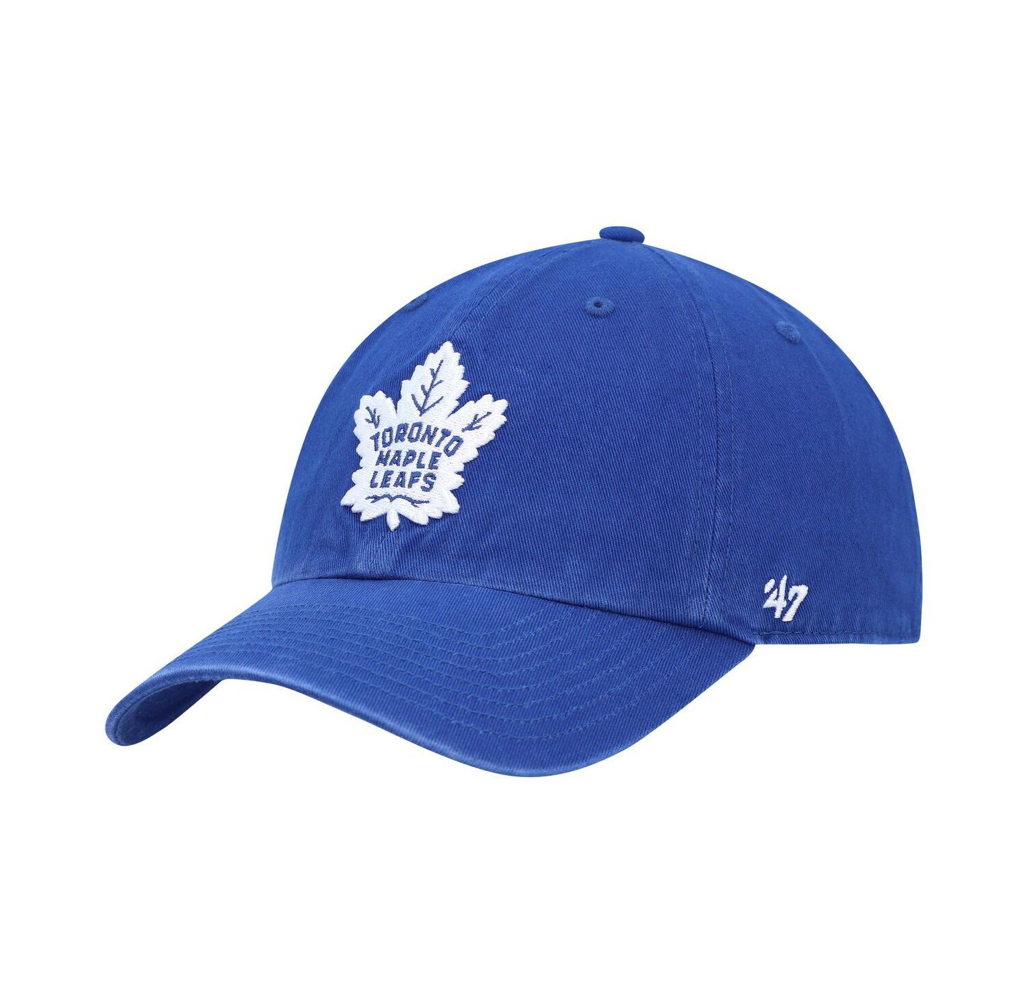 Men's Royal Toronto Maple Leafs Clean Up Adjustable Hat