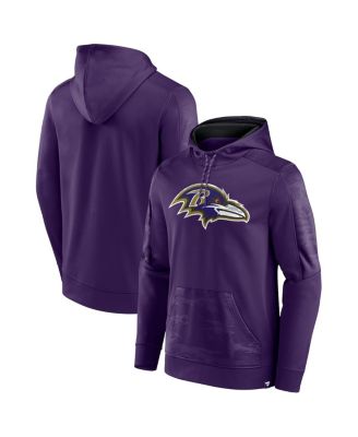 Men's Fanatics Branded Purple Baltimore Ravens Long Sleeve Hoodie