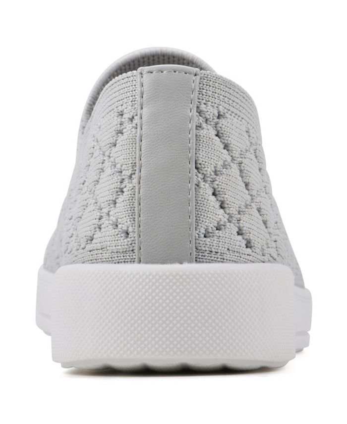 White Mountain Womens Utopia Slip On Sneakers Macy's