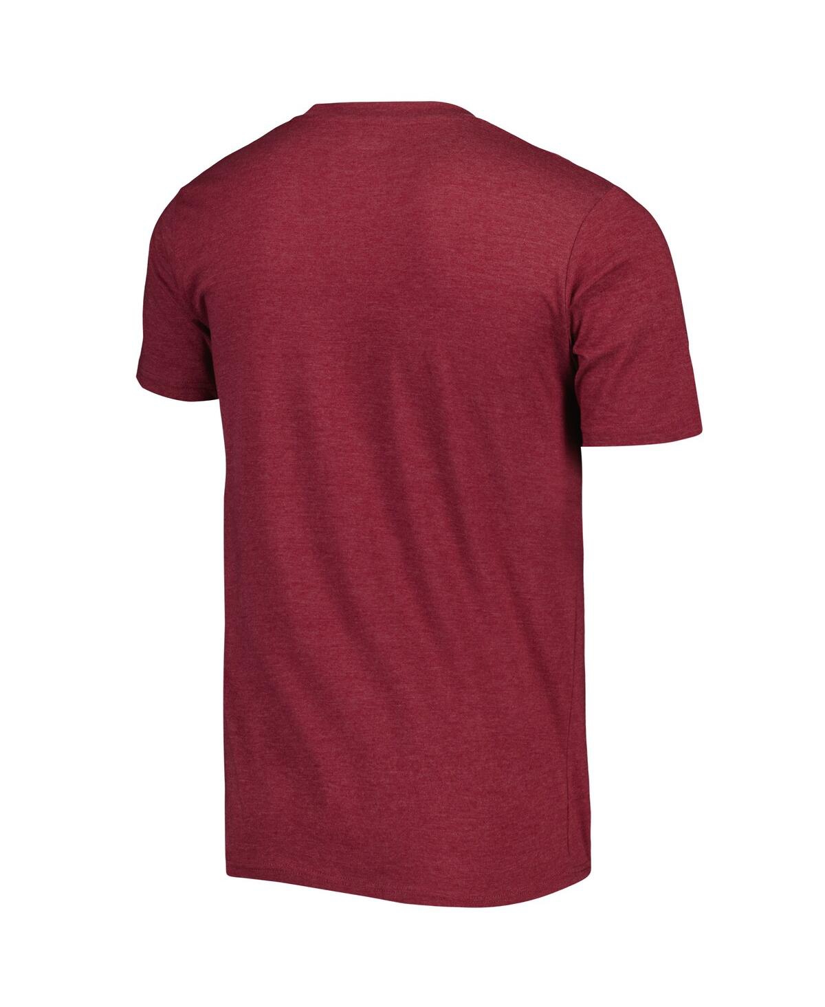 Concepts Sport Men's  Burgundy, Charcoal Washington Commanders Meter T-shirt And Shorts Sleep Set In Burgundy,charcoal