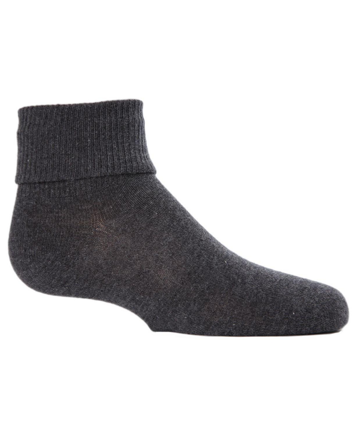 MeMoi Little Girls Unisex Triple Roll Cotton Blend Ankle Socks