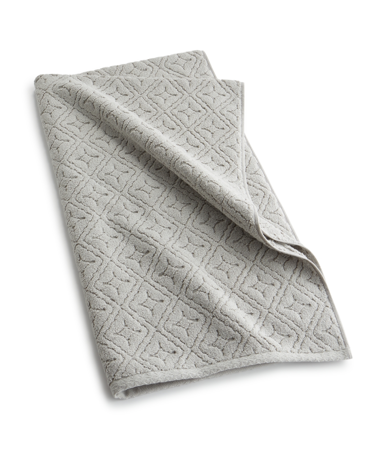 Hotel Collection Micro Cotton Sculpted Tonal Tile Towel, 30