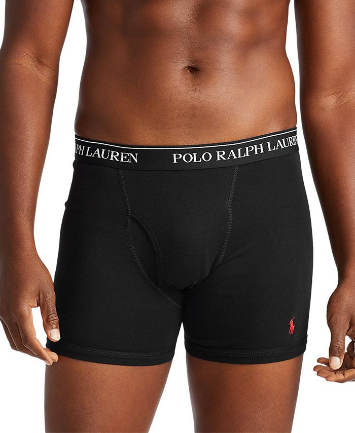 Polo Ralph Lauren Men's 3Pack. Classic Cotton Boxer Briefs Macy's