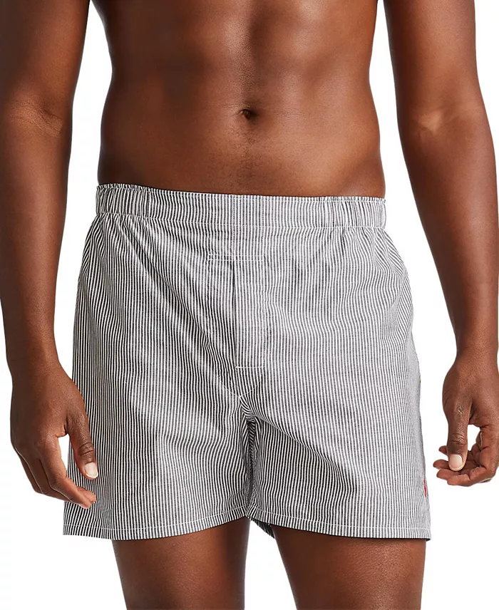 Men's 3-Pack Classic Woven Cotton Boxers - thumbnail 8