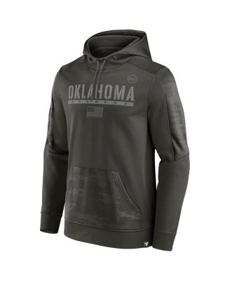 Men's Olive Oklahoma Sooners OHT Military-Inspired Appreciation Guardian Pullover Hoodie