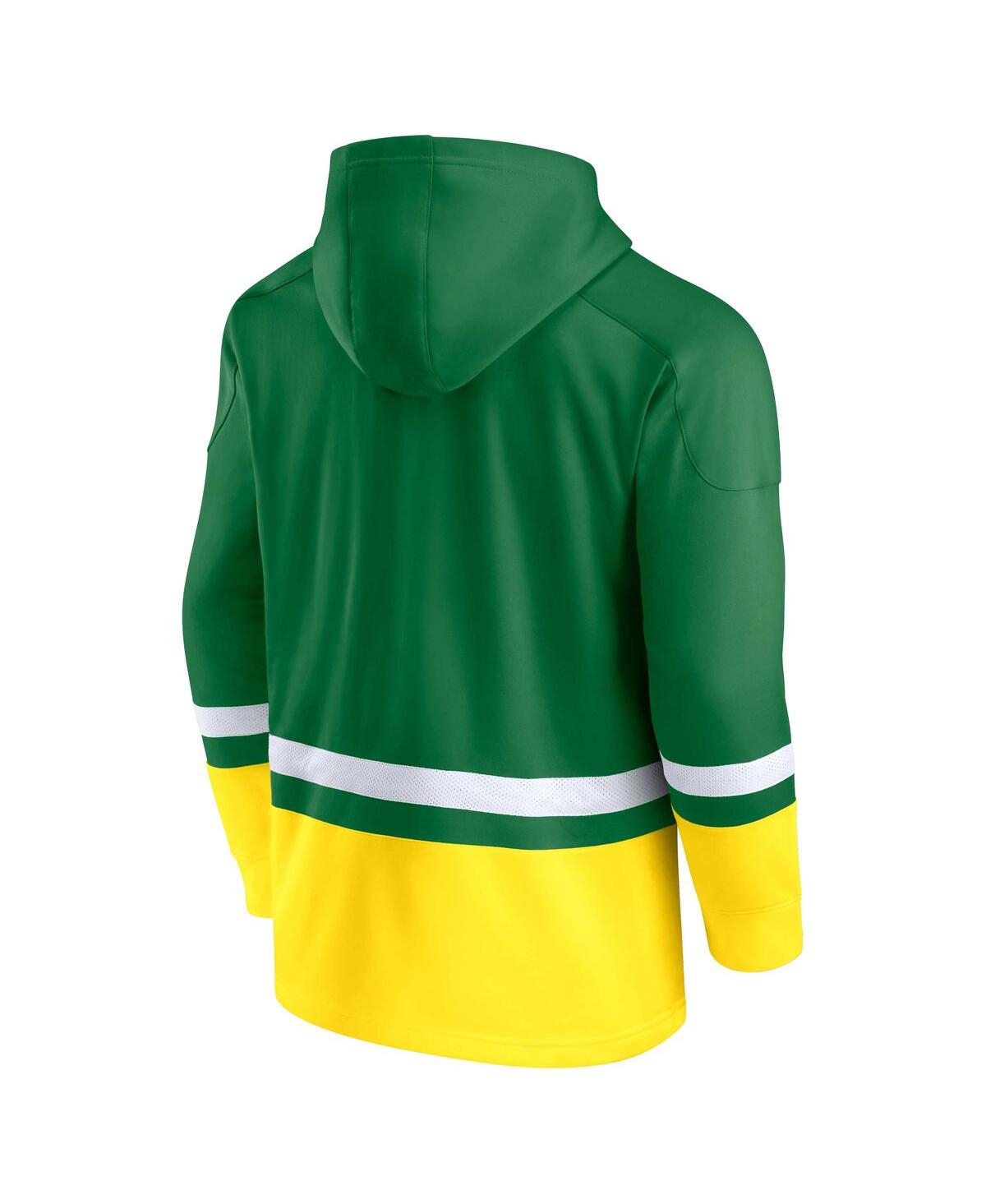 Men's FanaticsOregon Ducks First Battle Pullover Hoodie - Green