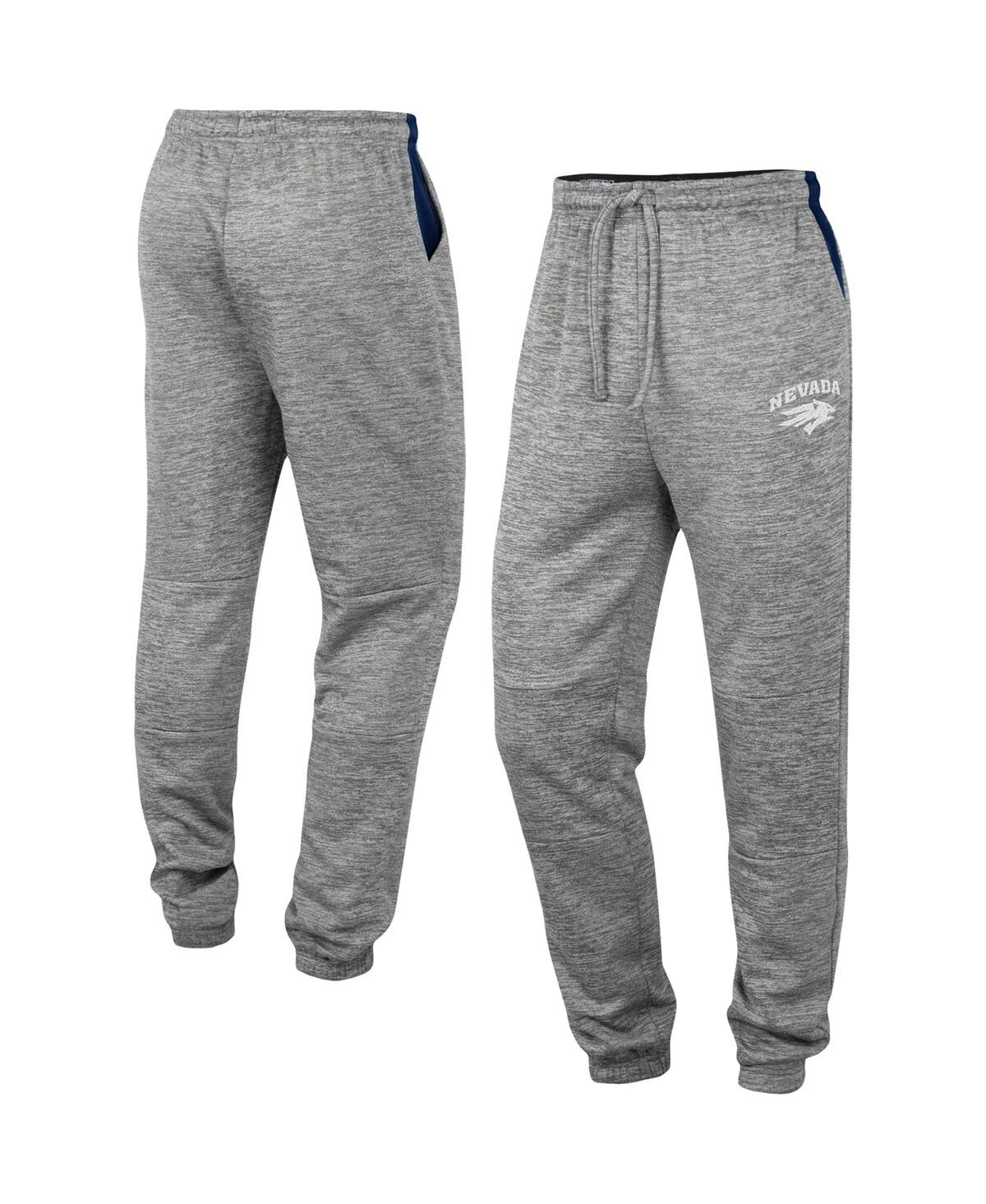COLOSSEUM MEN'S COLOSSEUM GRAY NEVADA WOLF PACK WORLDS TO CONQUER SWEATPANTS