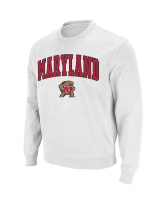 Men's Maryland Terrapins Arch and Logo Crew Neck Sweatshirt