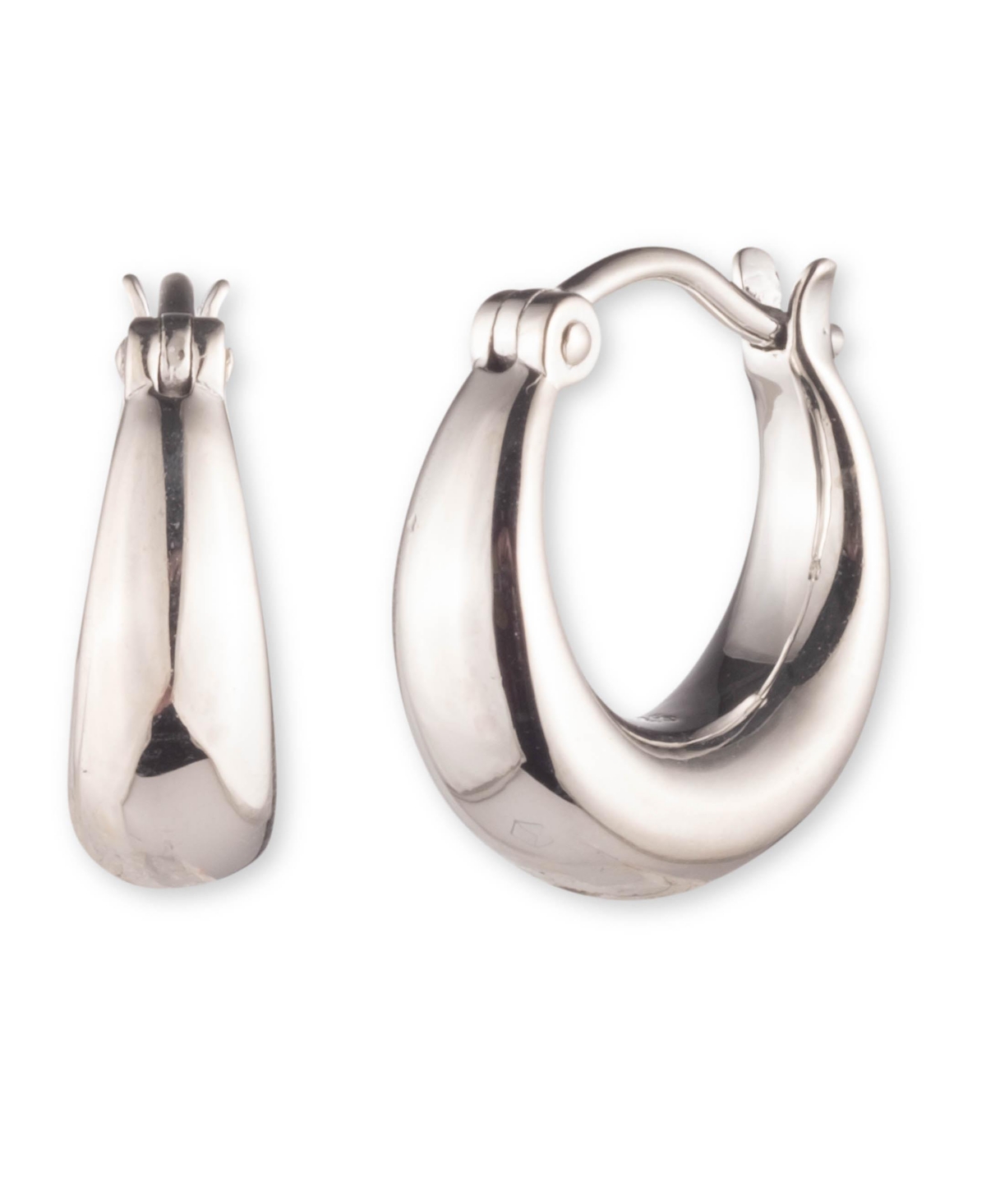 Ralph Lauren Hoop Earring In Sterling Silver