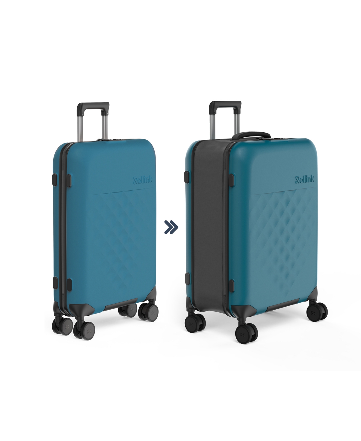 Flex 360 Spinner 26" Medium Check-In Suitcase - Dark Blue