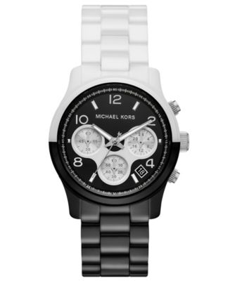 MKors Black Ceramic Watch with Swarovski Crystal bezel for Carol’s Opinion!!! Michael Kors Black Ceramic Crystal Bezel Watch with Date  main image 4
