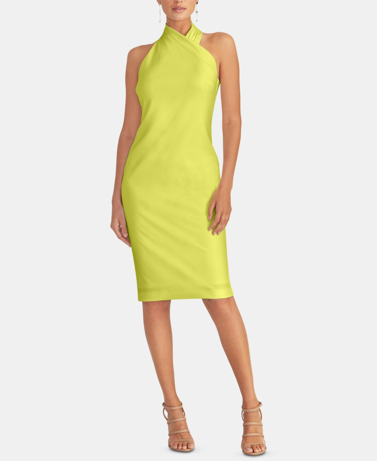 Rachel roy top halter sheath dress