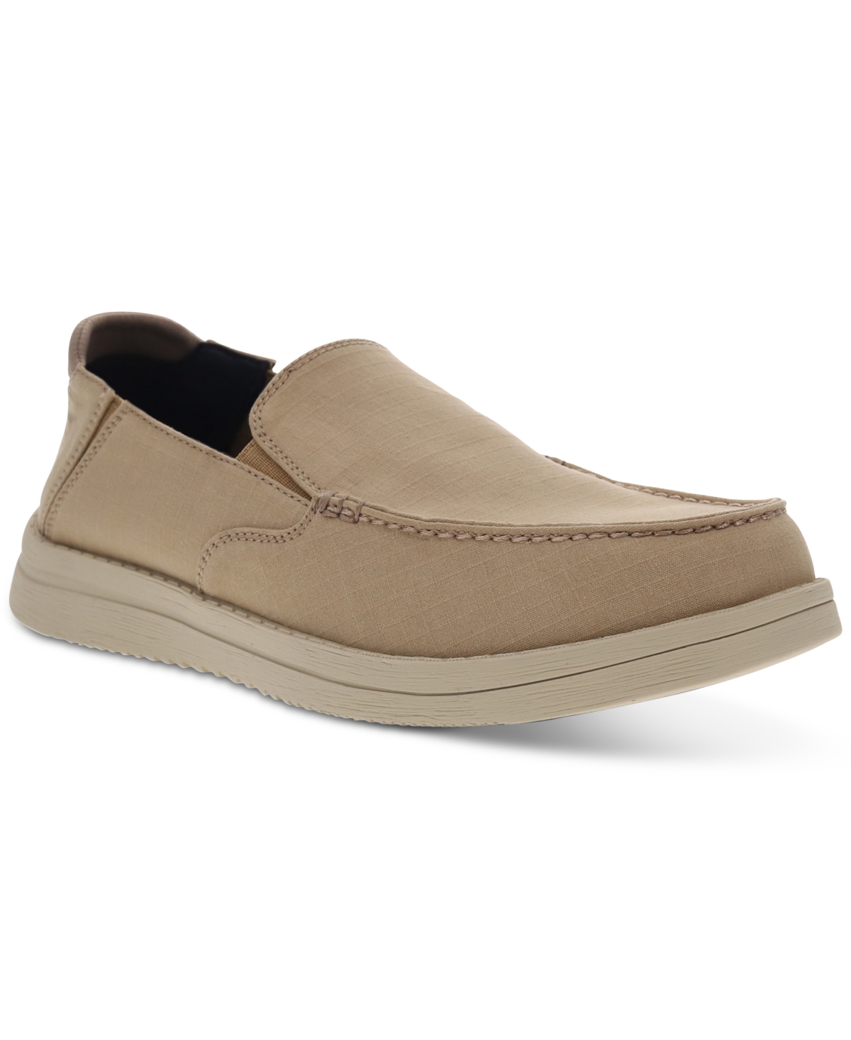 Dockers Men's Wiley Casual Twill Ripstop Loafers In Khaki