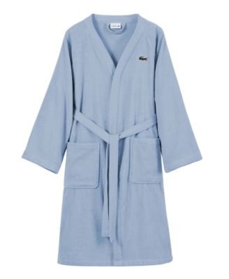 Logo Patch 100% Cotton Pique Bath Robe